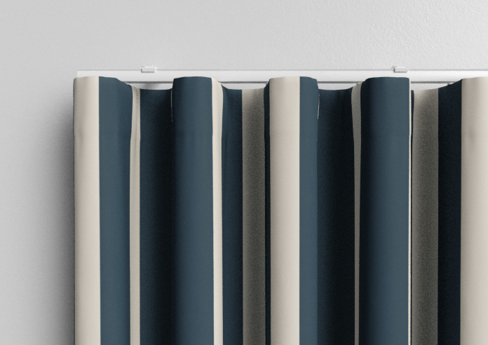 The British Stripe Co. Henry, Polzeath No.1 - Made to Measure Curtains - Image 13